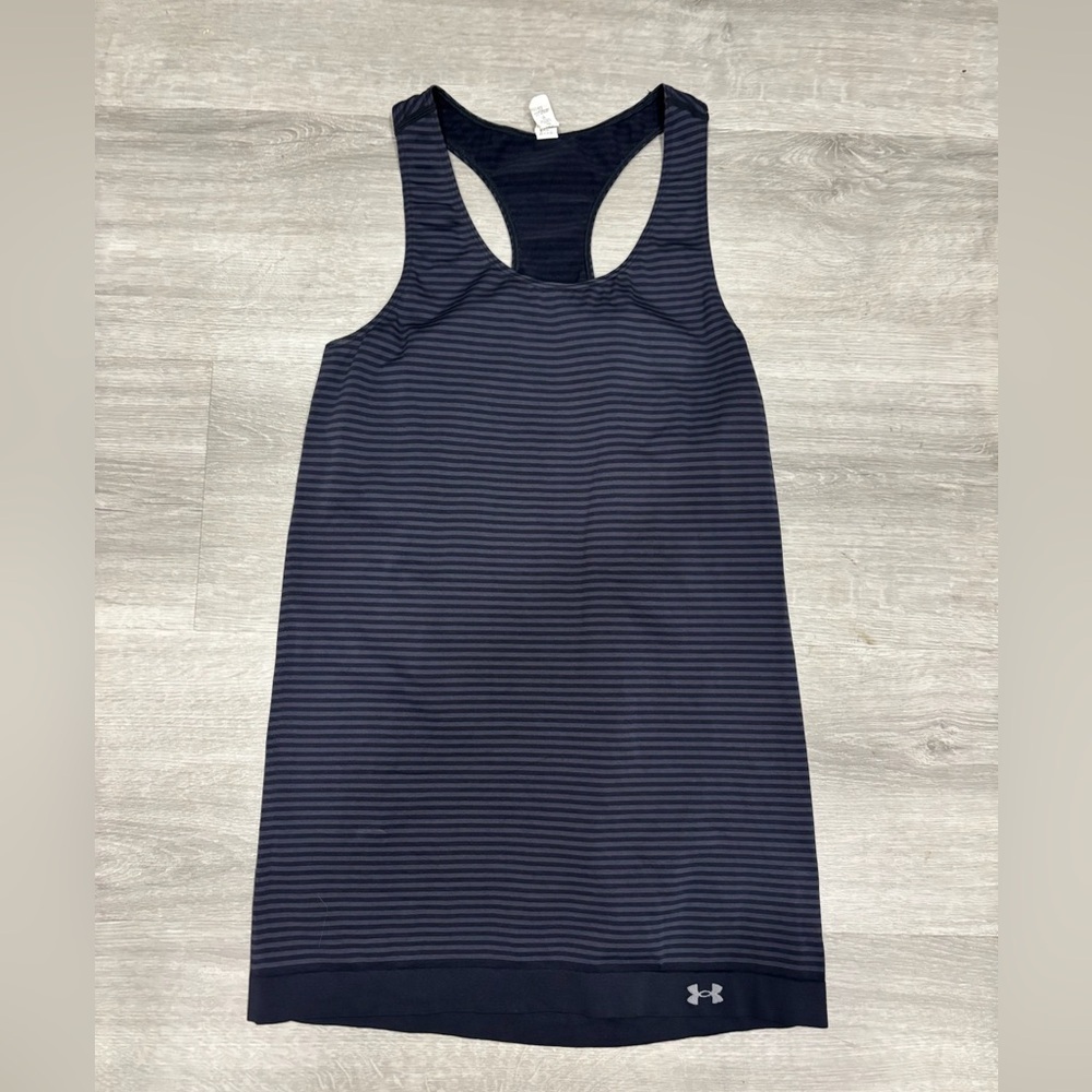 Under Armour Dark Gray Tank Top Size Large